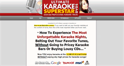 Desktop Screenshot of karaokestardvd.com